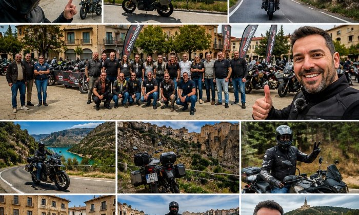 Tony Moto Viajero en la Cuenca Ride